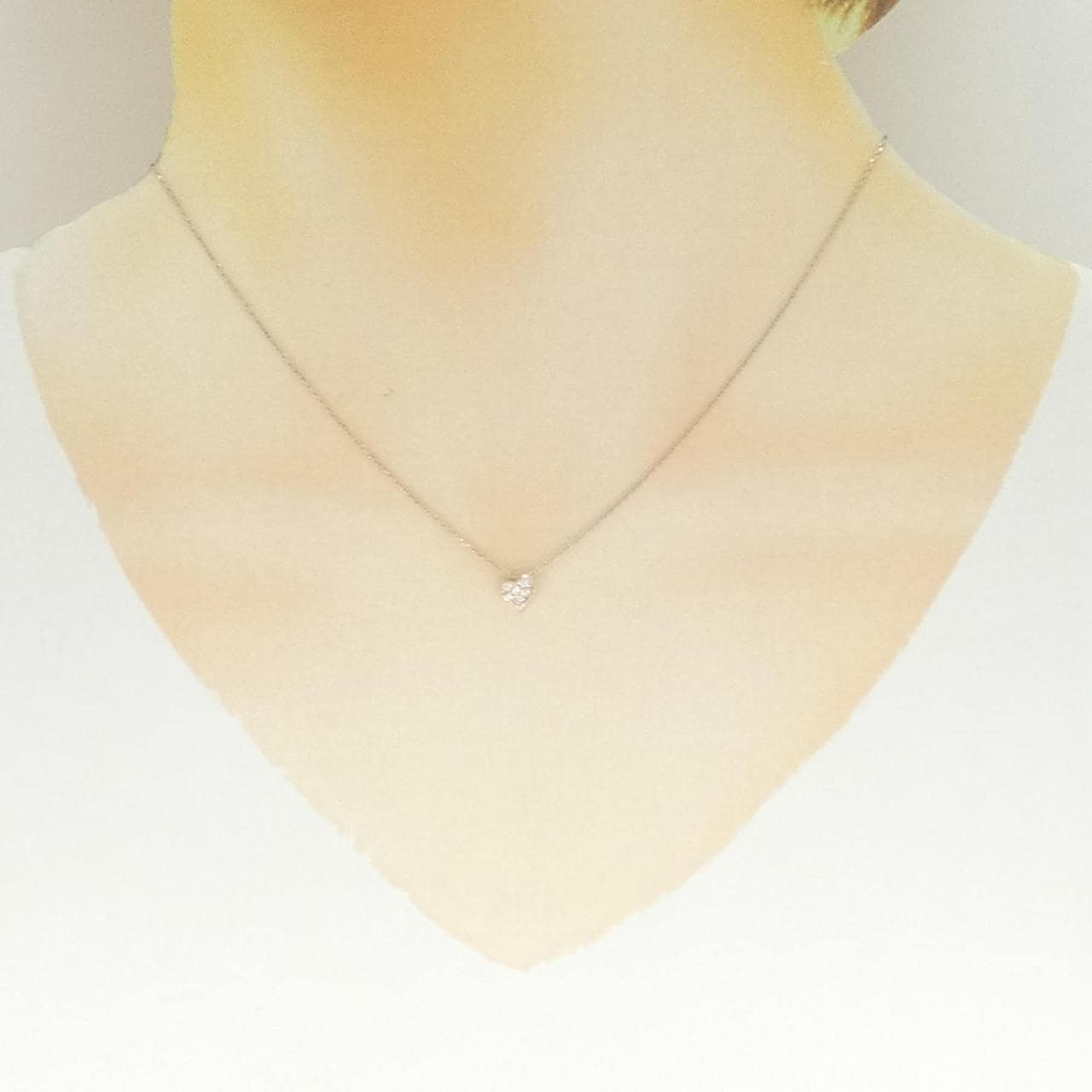 スタージュエリー ダイヤモンド ネックレス 0.06CT