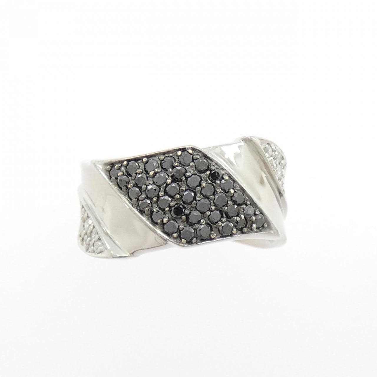 K18WG/K18BG ダイヤモンド リング 0.38CT