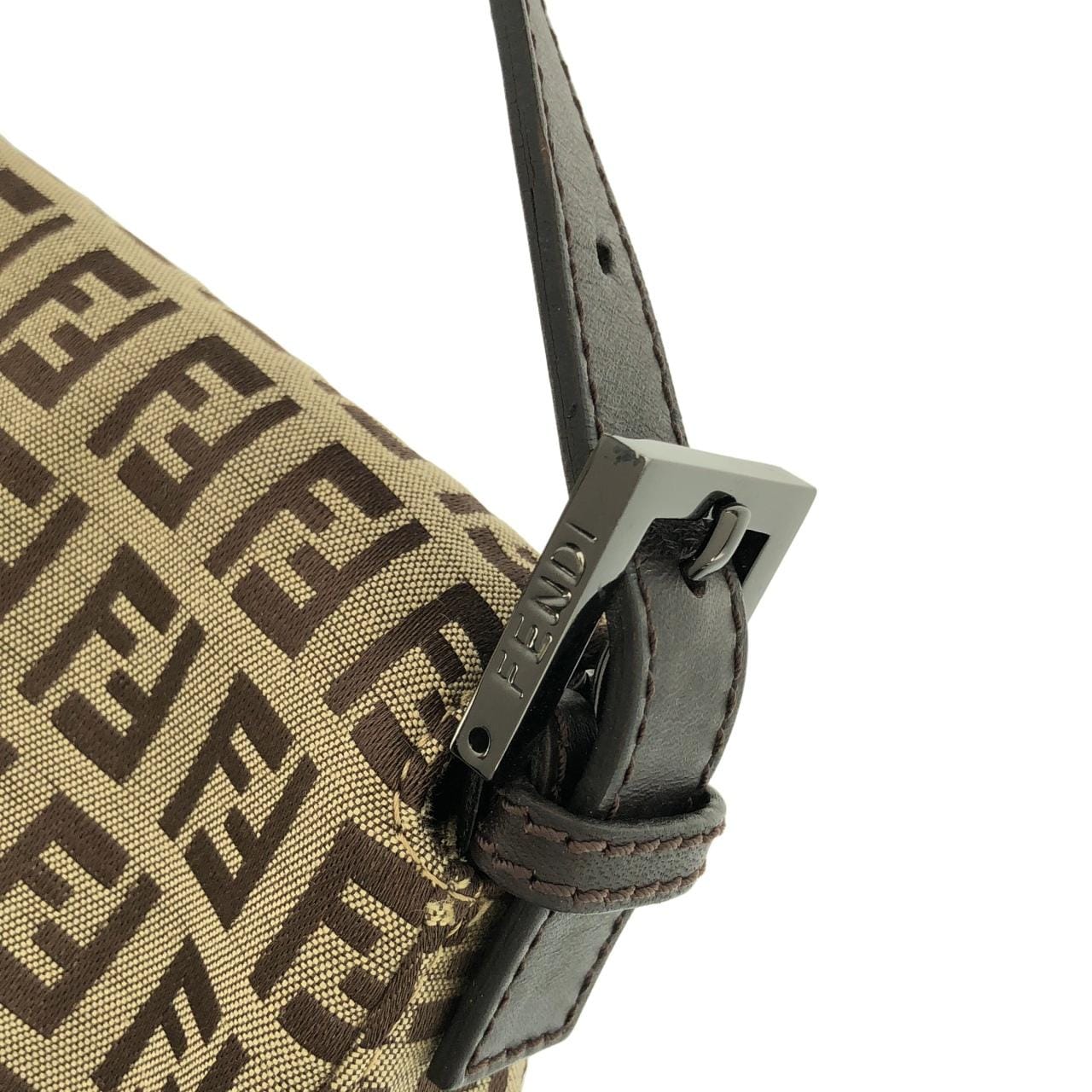 【ヴィンテージ】フェンディ マンマ バゲット 8BR001 NY1 ショルダーバッグ