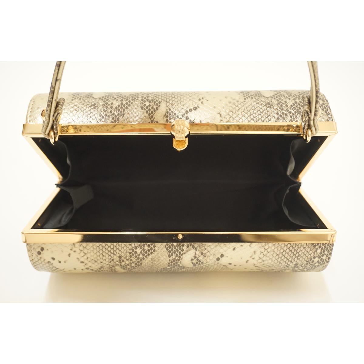 【新品】草履バッグセット　Ｆサイズ　パイソン柄