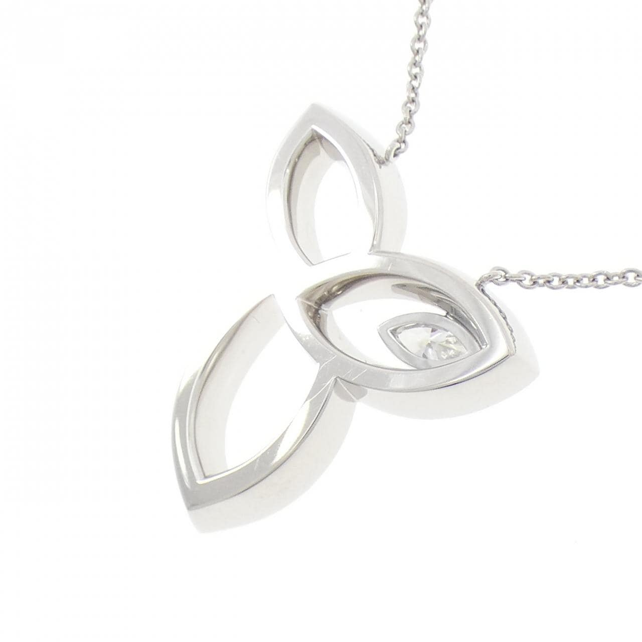 ハリーウィンストン リリークラスター ネックレス 0.12CT