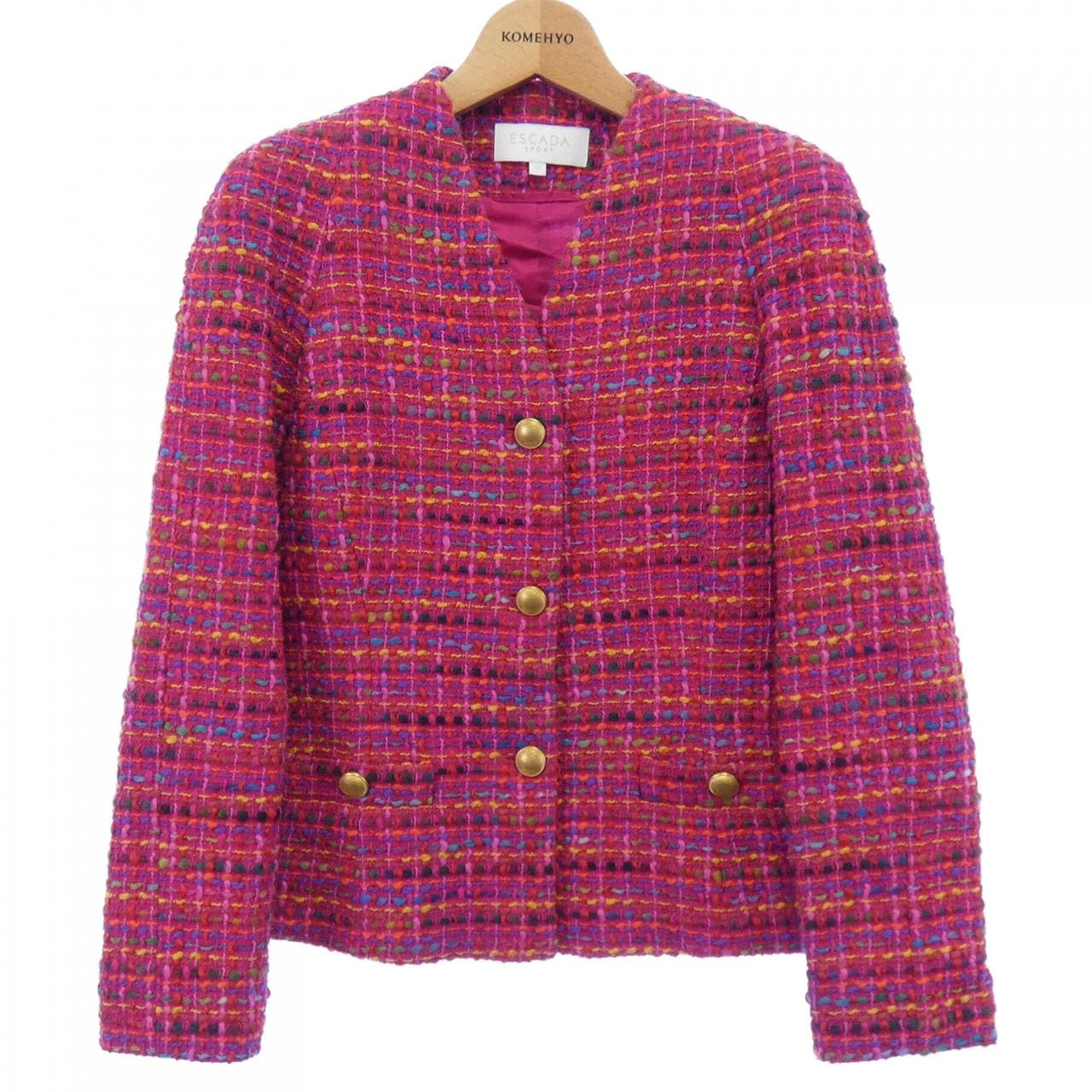 エスカーダスポート ESCADA SPORT ノーカラージャケット