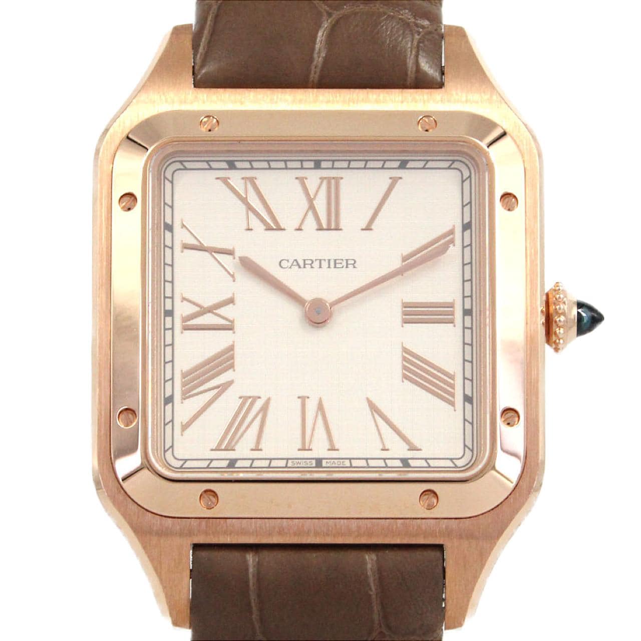 カルティエ サントスドゥモン XL PG WGSA0112 PG･RG 手巻
