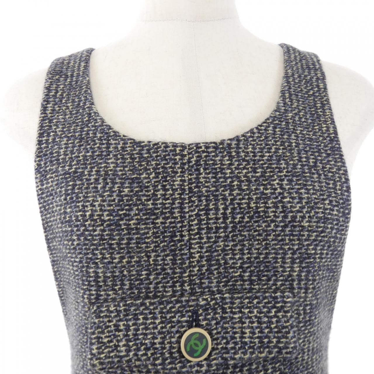 【ヴィンテージ】シャネル CHANEL P18627V10570 01A ワンピース