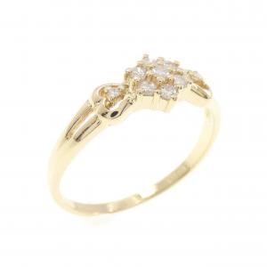 K18YG ダイヤモンド リング 0.04CT