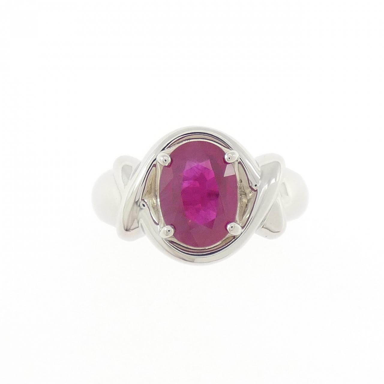 PT900 ルビー リング 2.55CT