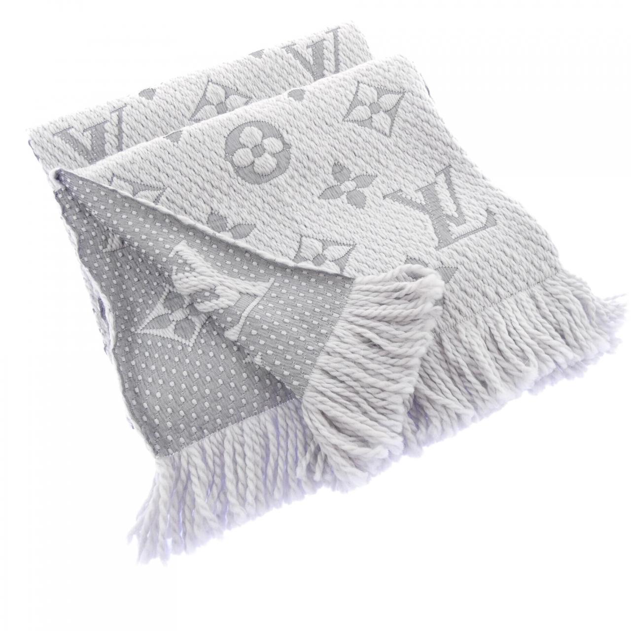 ルイヴィトン LOUIS VUITTON ロゴマニア M74742 MUFFLER