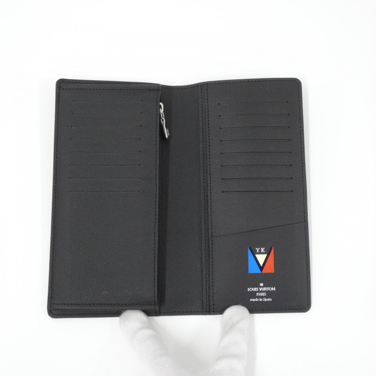 LOUIS VUITTON Damier Graphite 3D Portefeuille Brazza N60436 Wallet