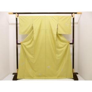 訪問着　多崎元人　証紙付【本加賀友禅】【牛首紬】