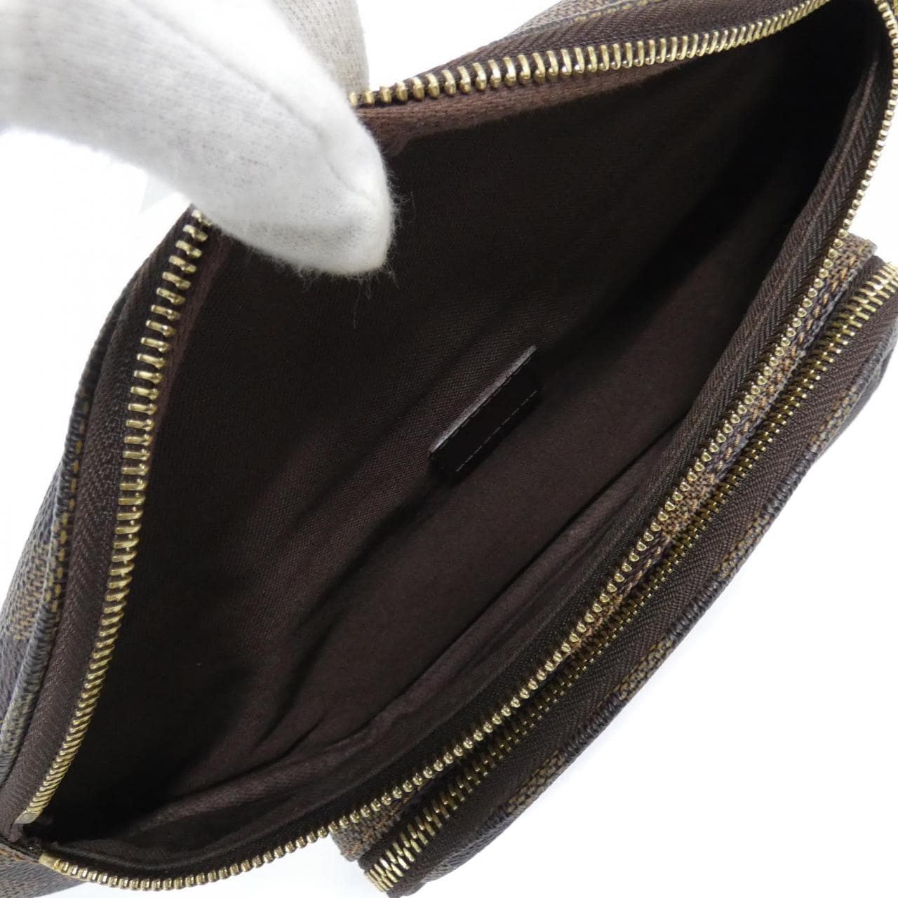 ルイヴィトン ダミエ バムバッグ メルヴィール N51172 ショルダーバッグ