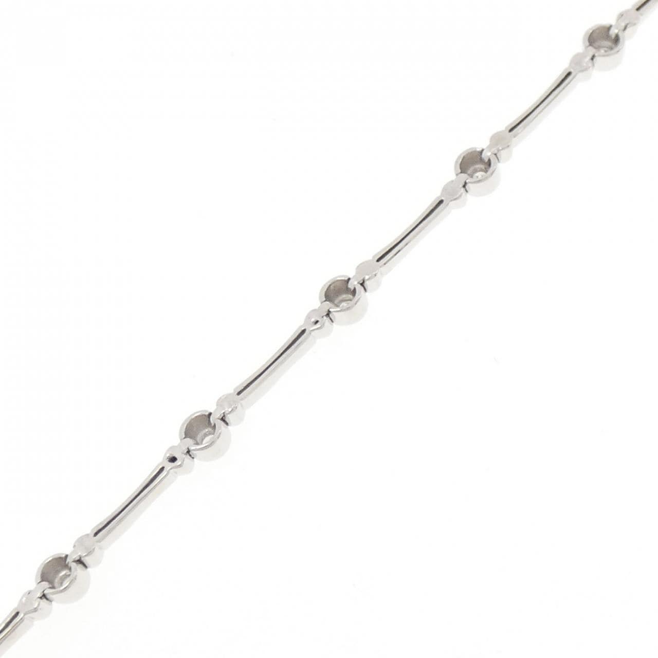 K18WG ダイヤモンド ブレスレット 0.20CT