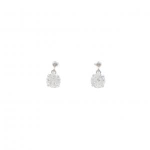 【新品】PT900 キュービック ピアス