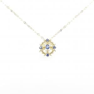 K18YG サファイヤ ネックレス 0.65CT