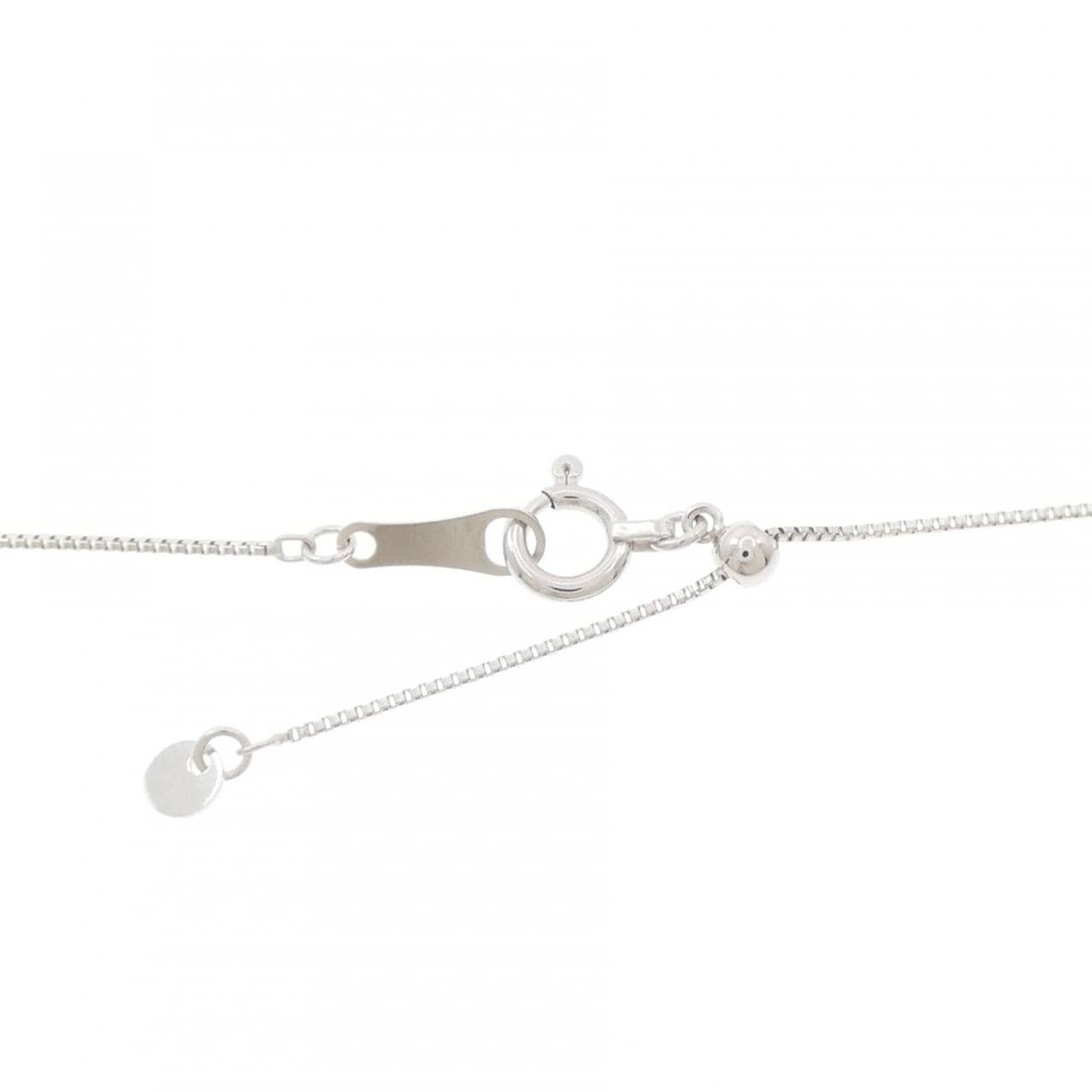 K18WG オニキス ネックレス