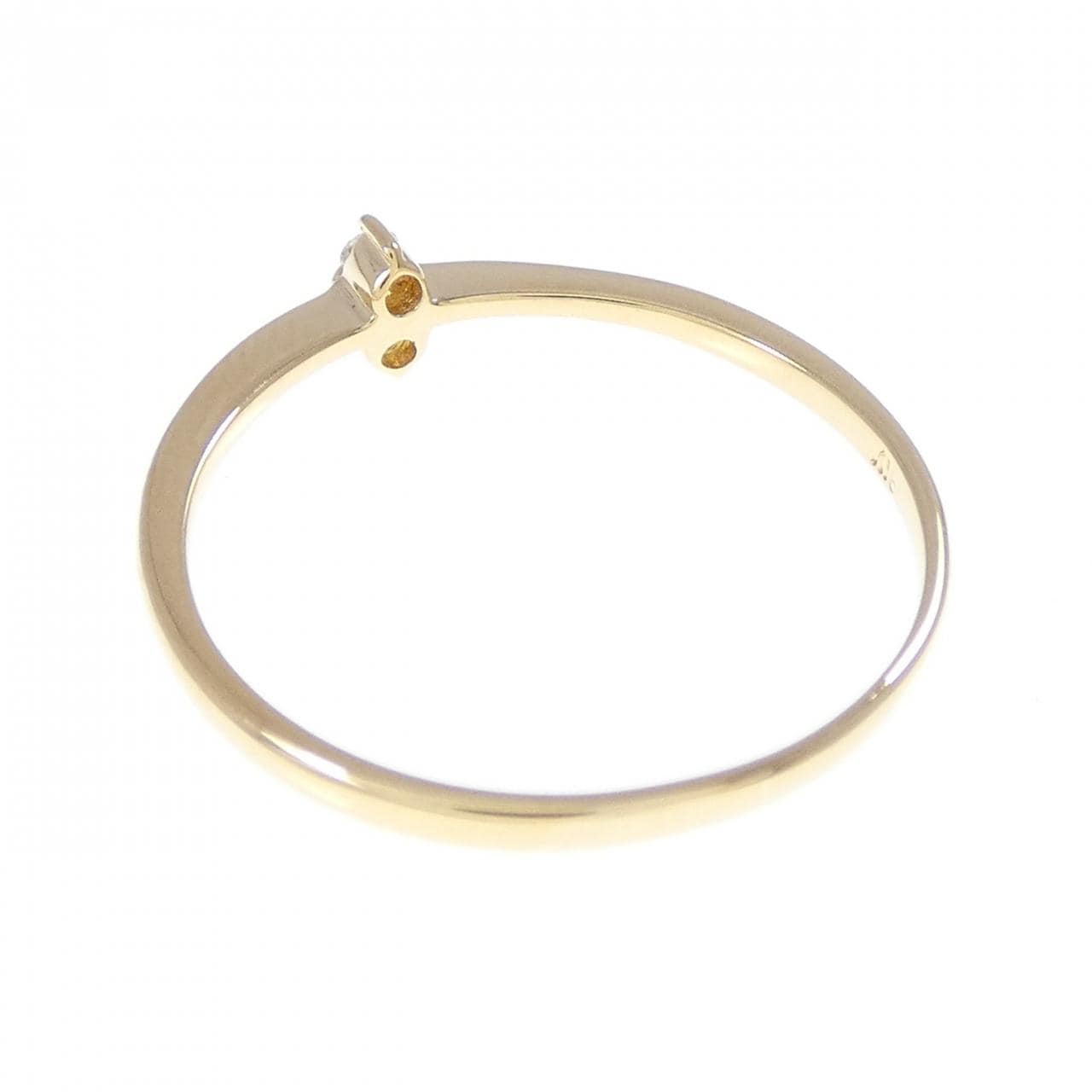 K18YG ダイヤモンド リング 0.03CT