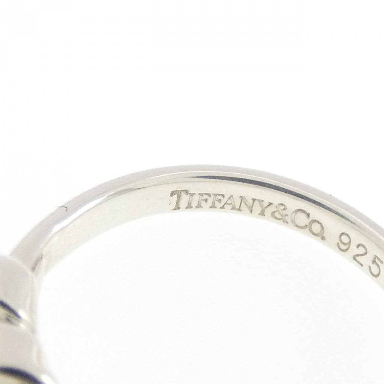 【ヴィンテージ】ティファニー フラットワイヤーラブノット リング