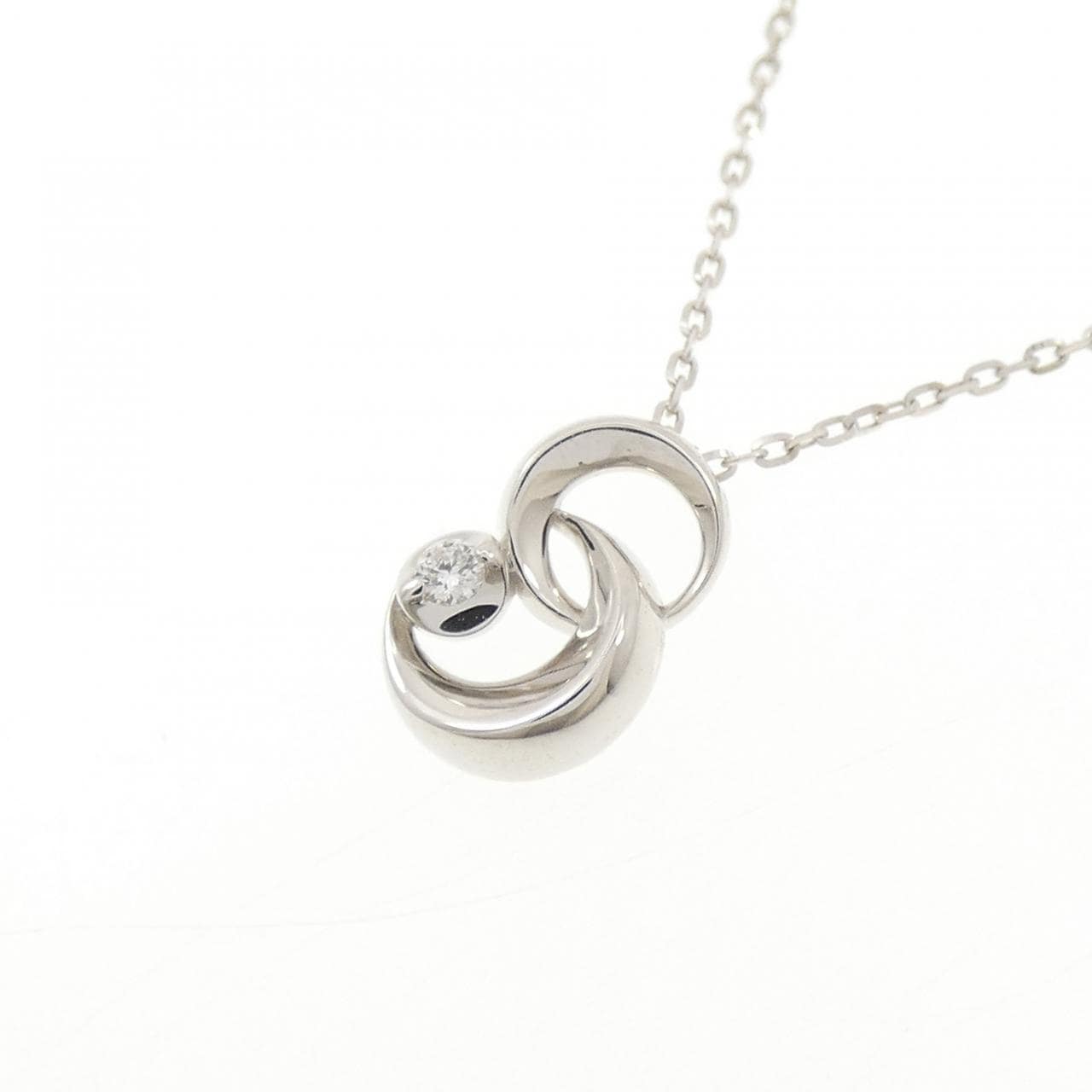スタージュエリー ダイヤモンド ネックレス 0.01CT