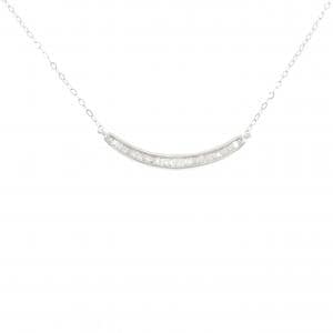 K18WG ダイヤモンド ネックレス 0.20CT