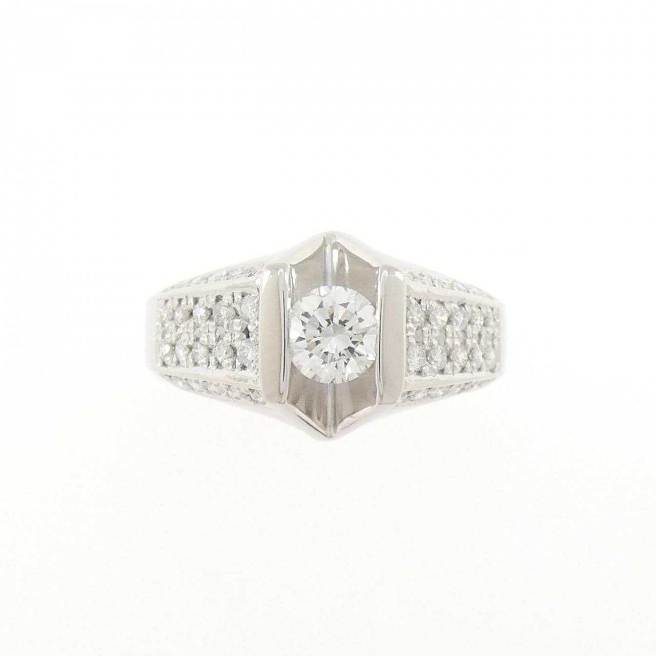 PT900 ダイヤモンド リング 0.406CT