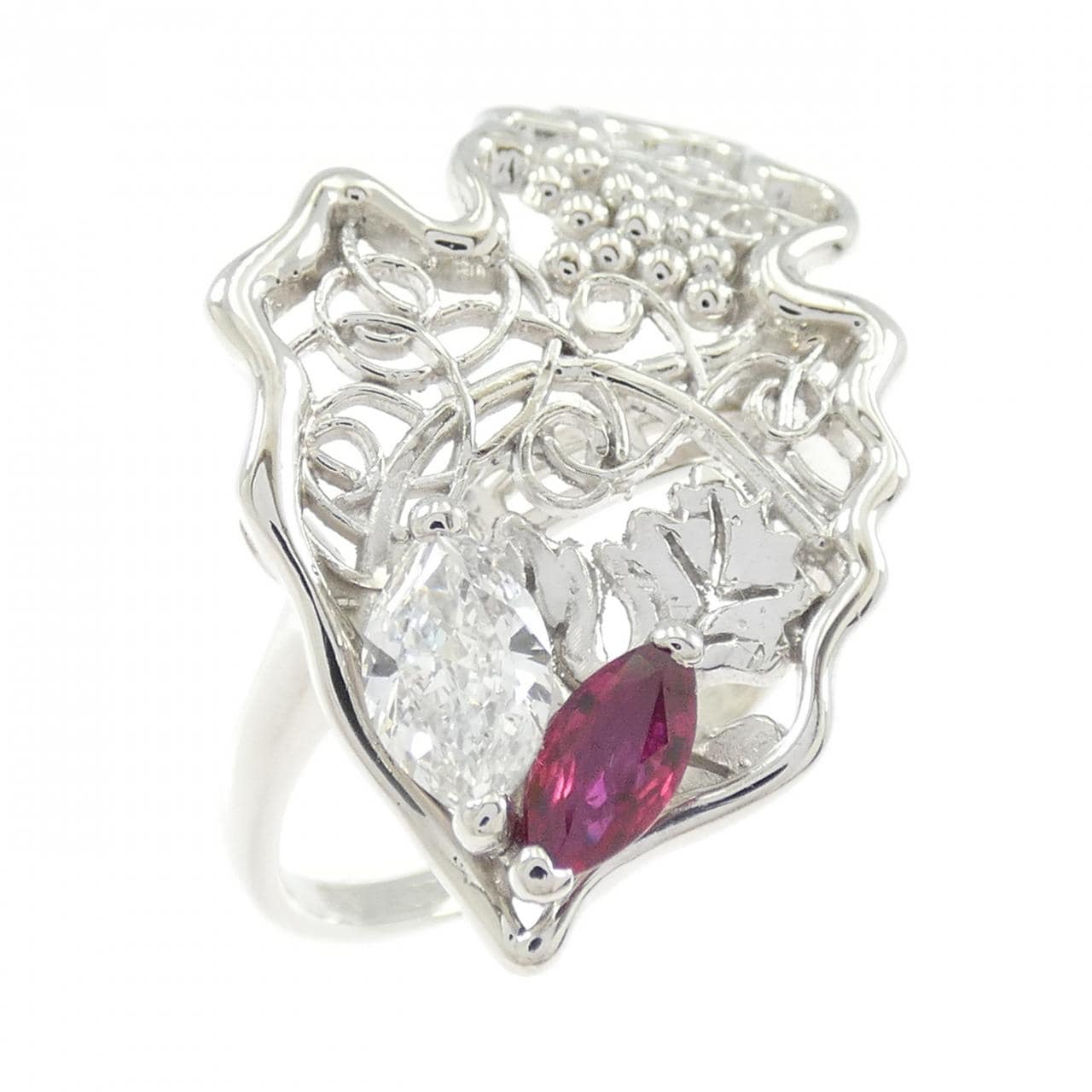 平和堂 ルビー リング 0.24CT