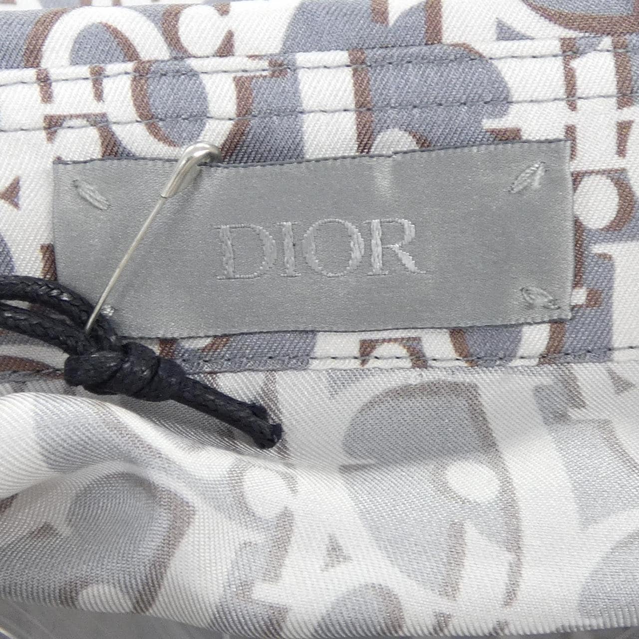 ディオール DIOR ディオールオブリークオーガニックシルクツイル　OBLIQUE 193C545A4751 S／Sシャツ