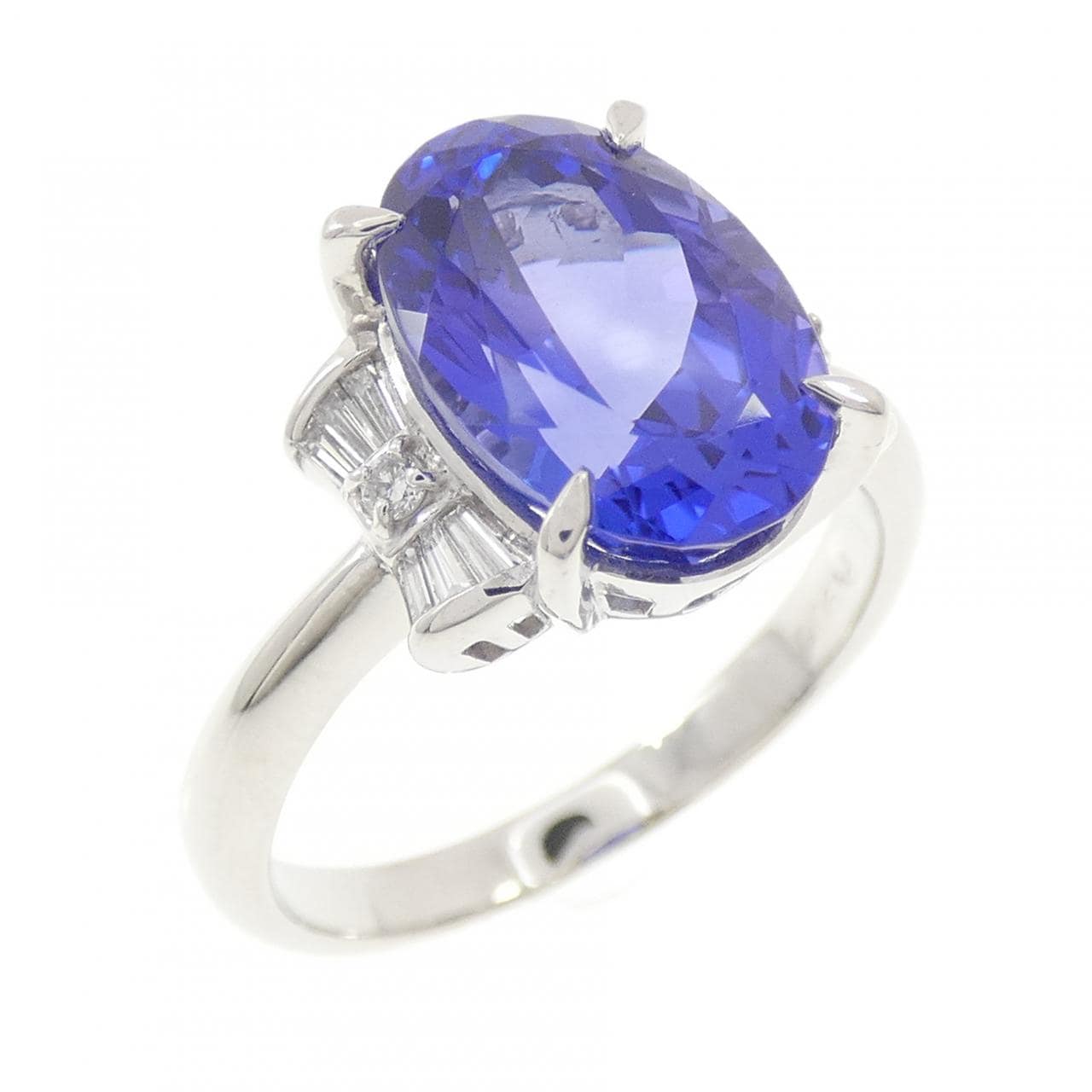 PT900 タンザナイト リング 4.27CT