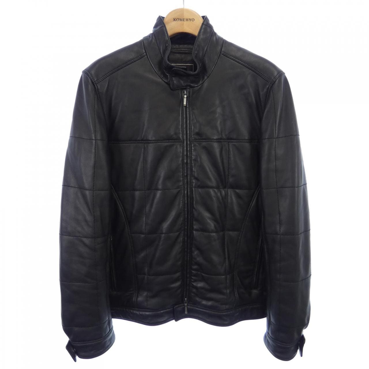 CANALI leather jacket