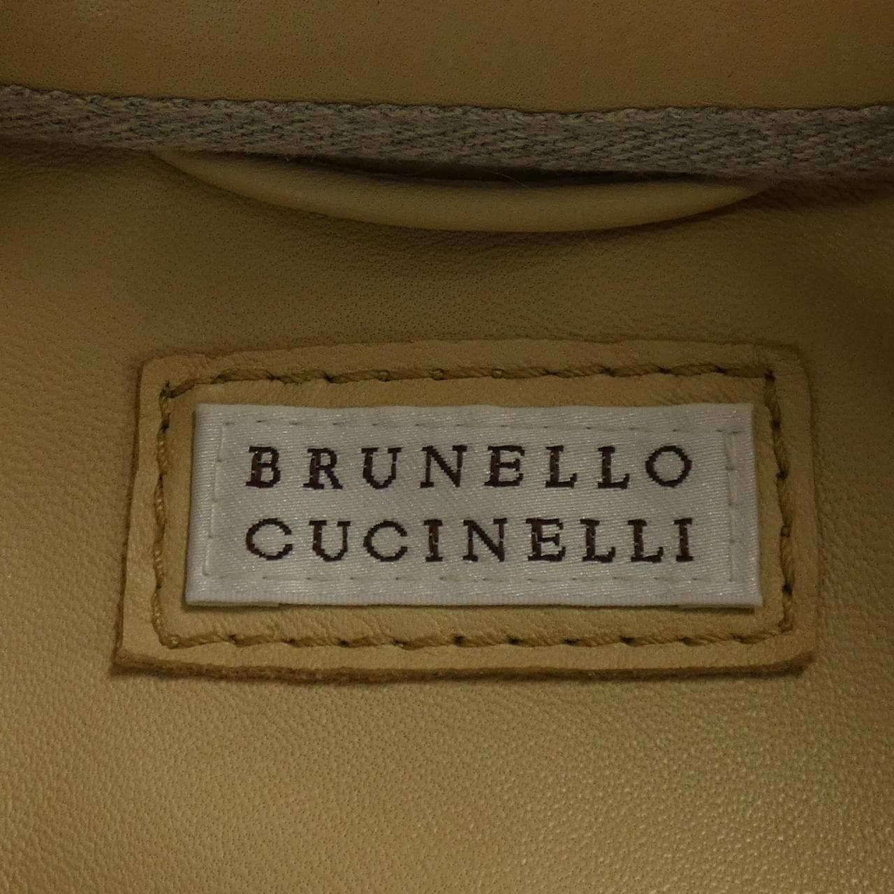 BRUNELLO CUCINELLI CUCINELLI leather jacket