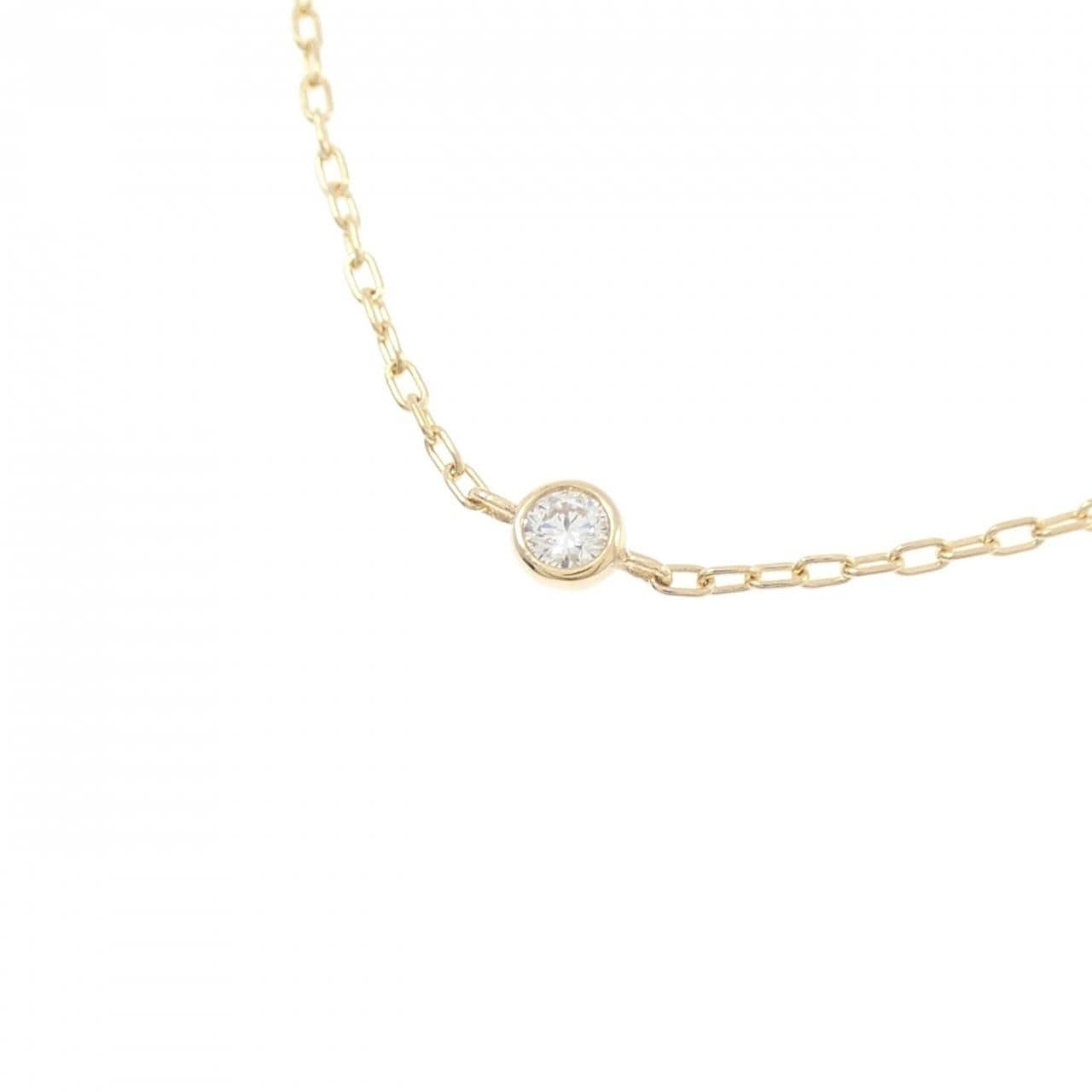 ギンザ タナカ ダイヤモンド ネックレス 0.35CT