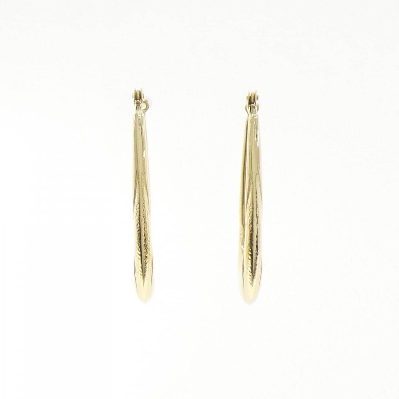 K18YG earrings