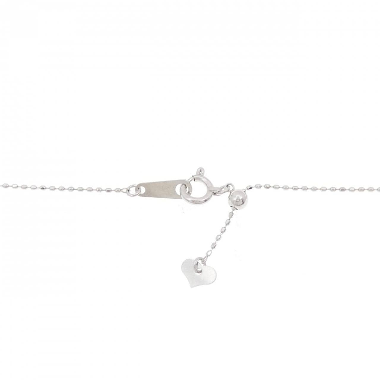 K18WG ルビー ネックレス 0.31CT