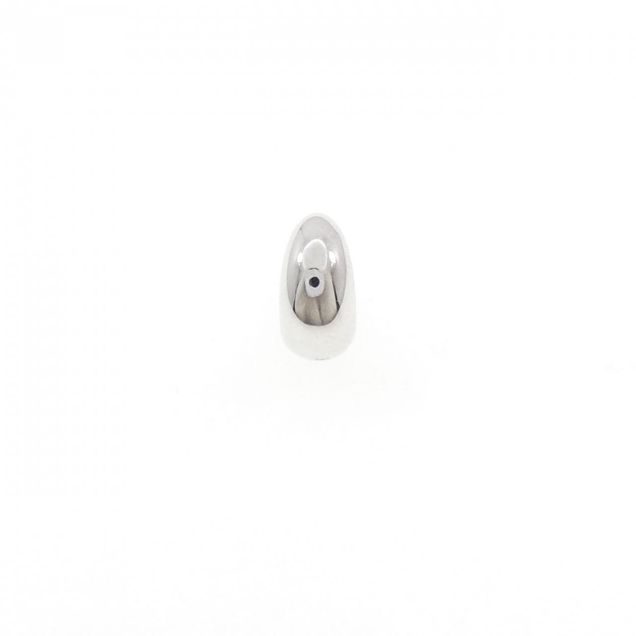 K18WG ピアス 片耳