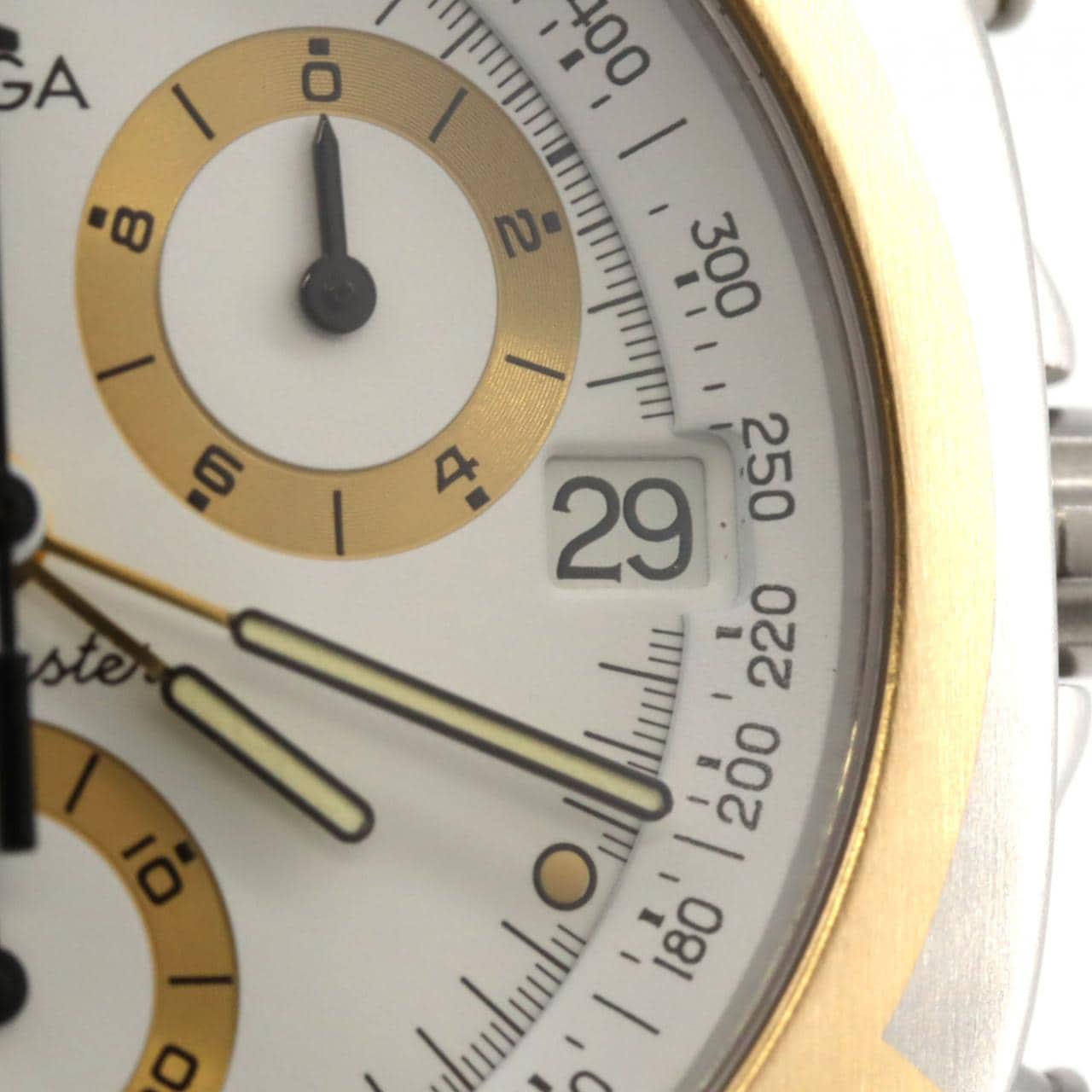 オメガ シーマスターポラリスクロノグラフ GPコンビ SSxGP クォーツ