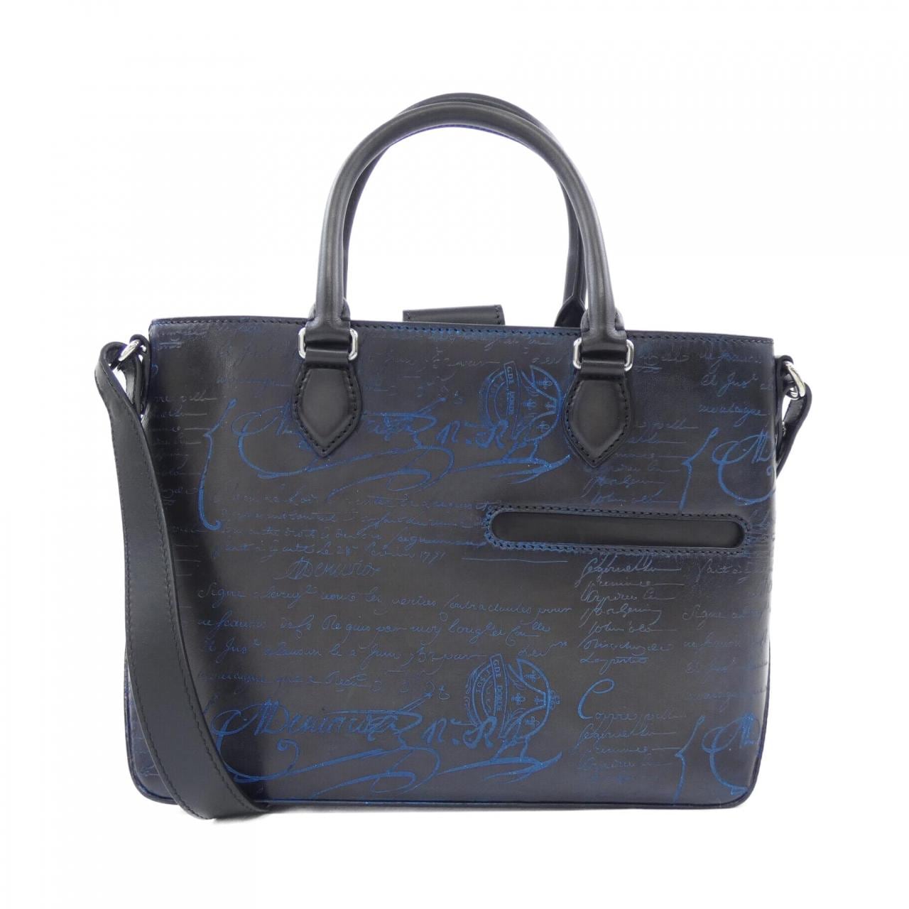 ベルルッティ Berluti トゥジュールXSスクリットレザートートバック BAG