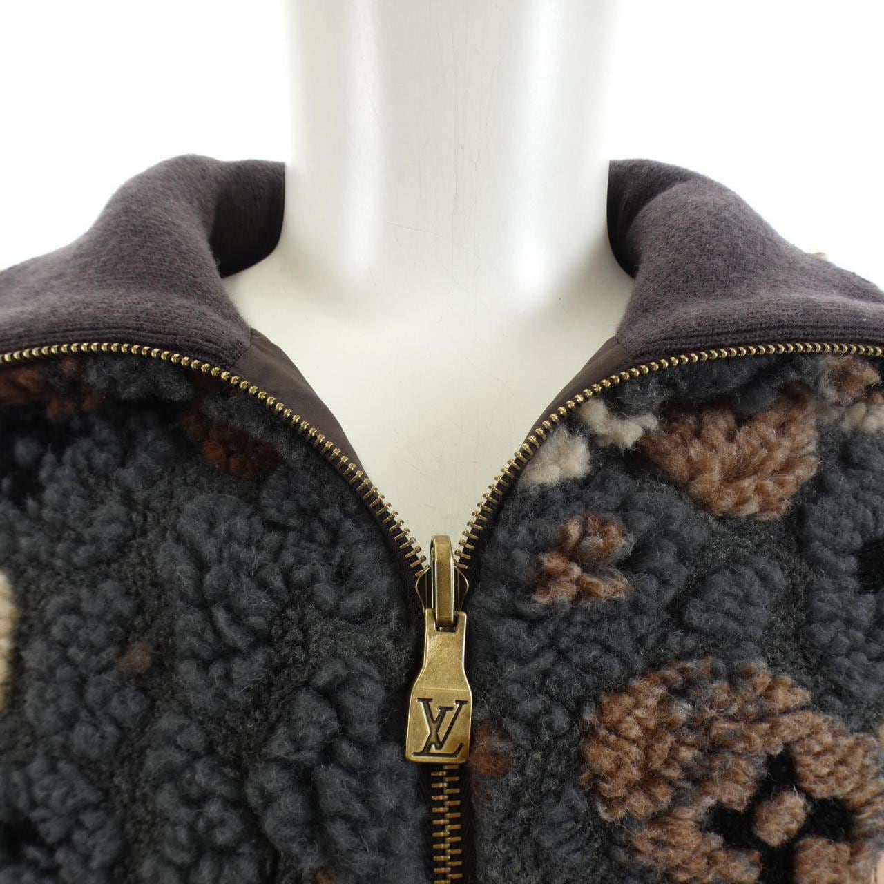 LOUIS VUITTON Vuitton 雙面抓絨外套 HTY62WXMC