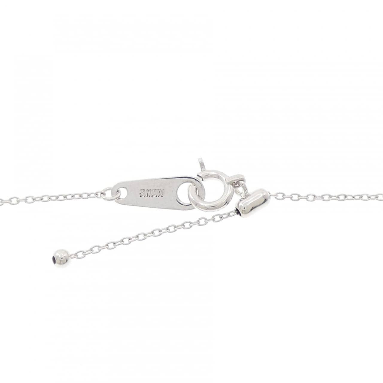 K10WG ダイヤモンド ネックレス 0.09CT