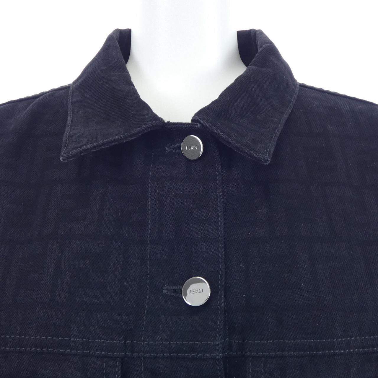 フェンディ FENDI FF FLF799 AT1B デニムジャケット