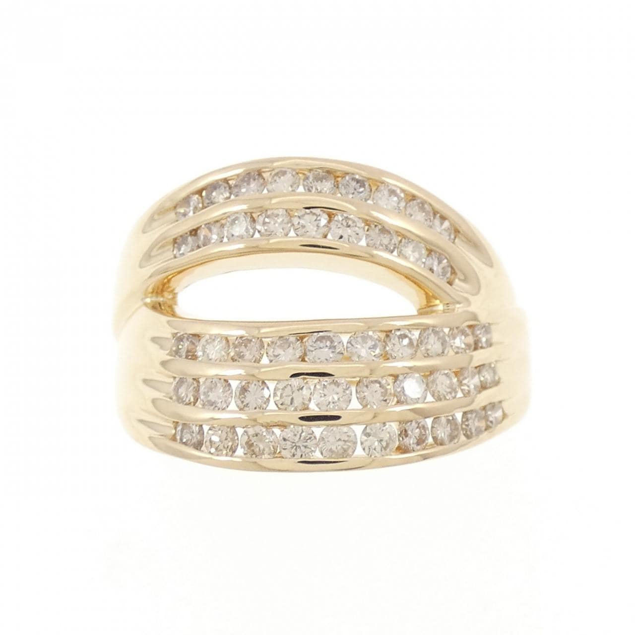 K18YG ダイヤモンド リング 1.00CT