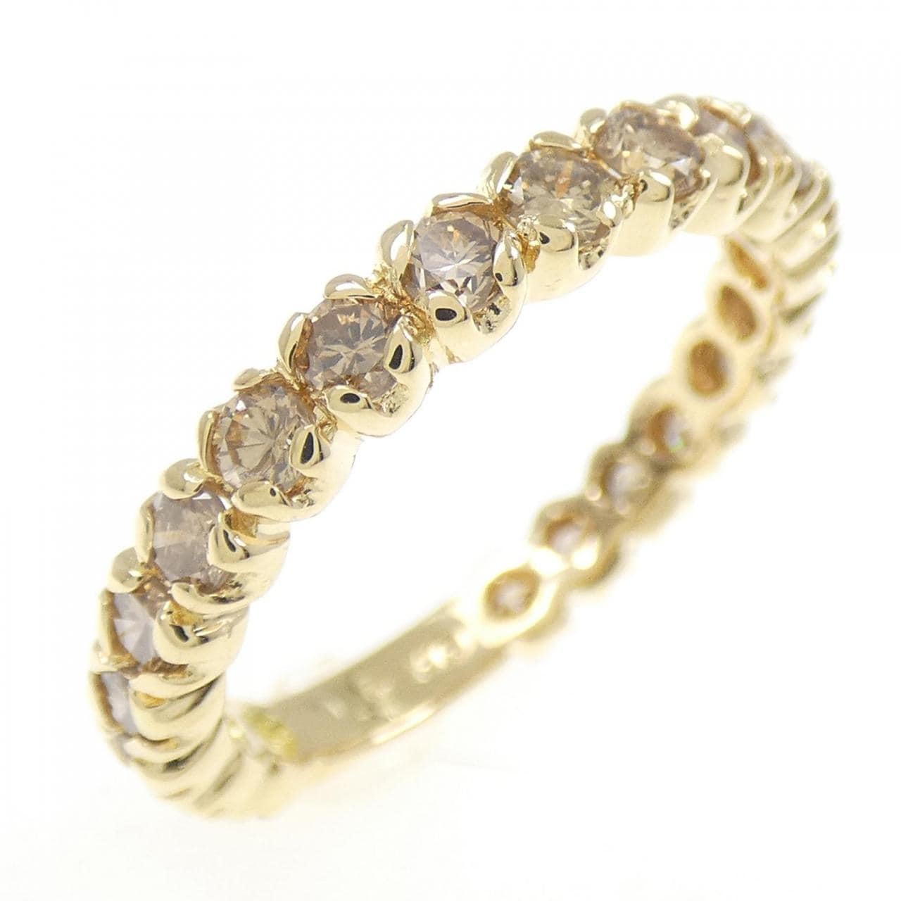 K18YG ダイヤモンド リング 1.0CT