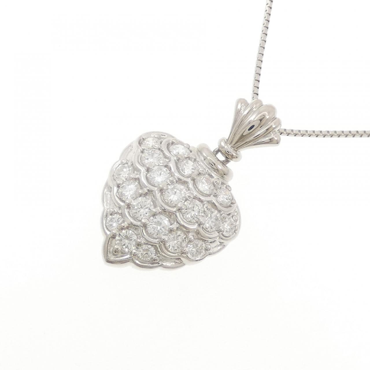 PT900/PT850 ダイヤモンド ネックレス 0.70CT