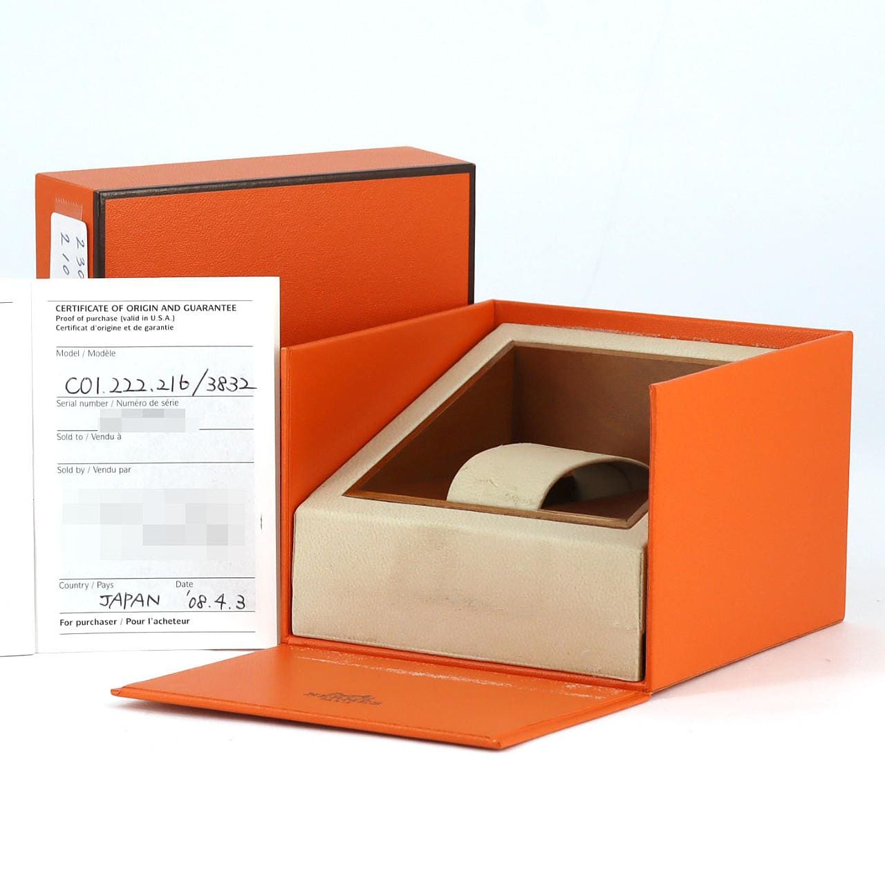 エルメス クリッパーオーバル/12P PGコンビ CO1.222 SSxPG クォーツ