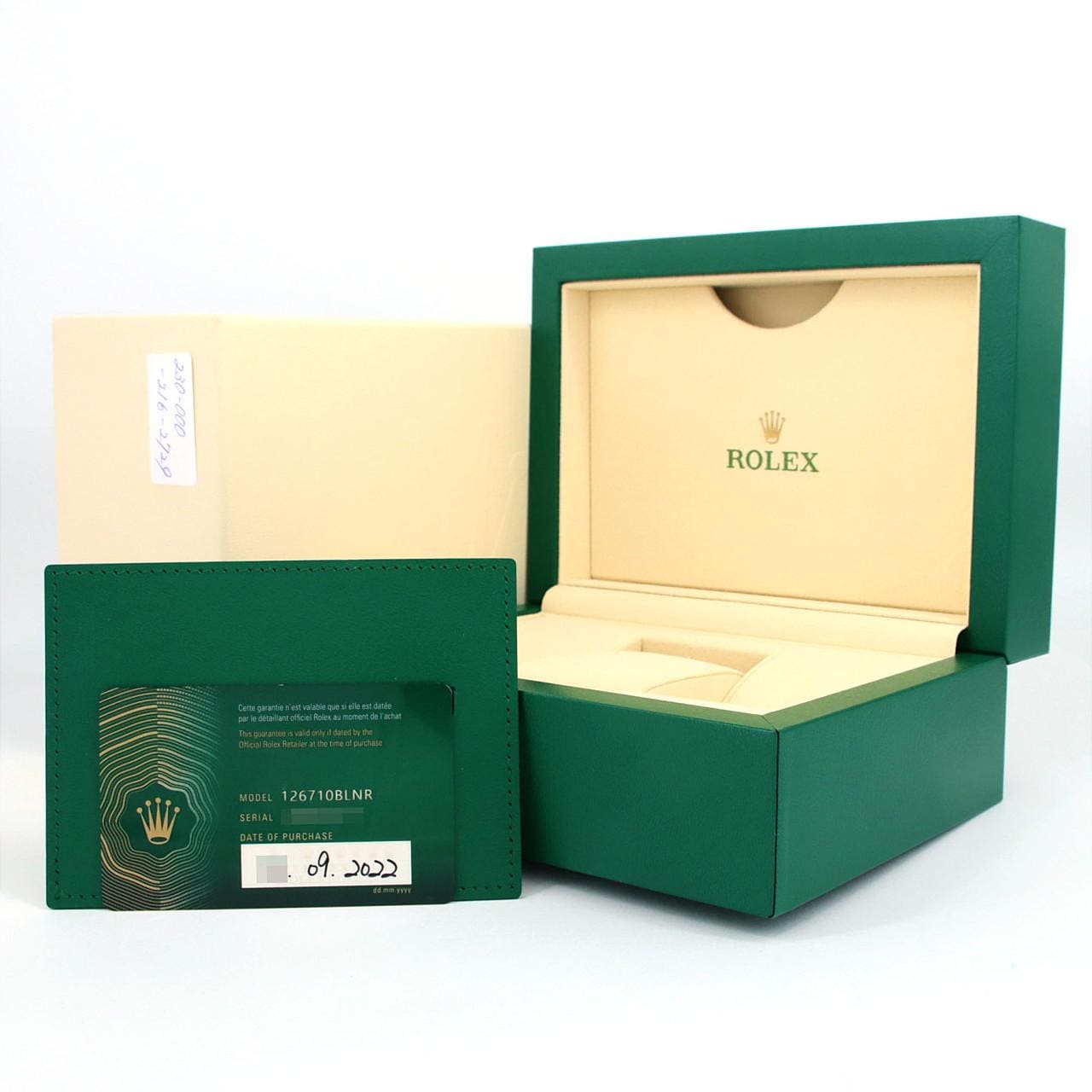 ロレックス GMTマスターⅡ 126710BLNR･3 SS 自動巻 ランダム番