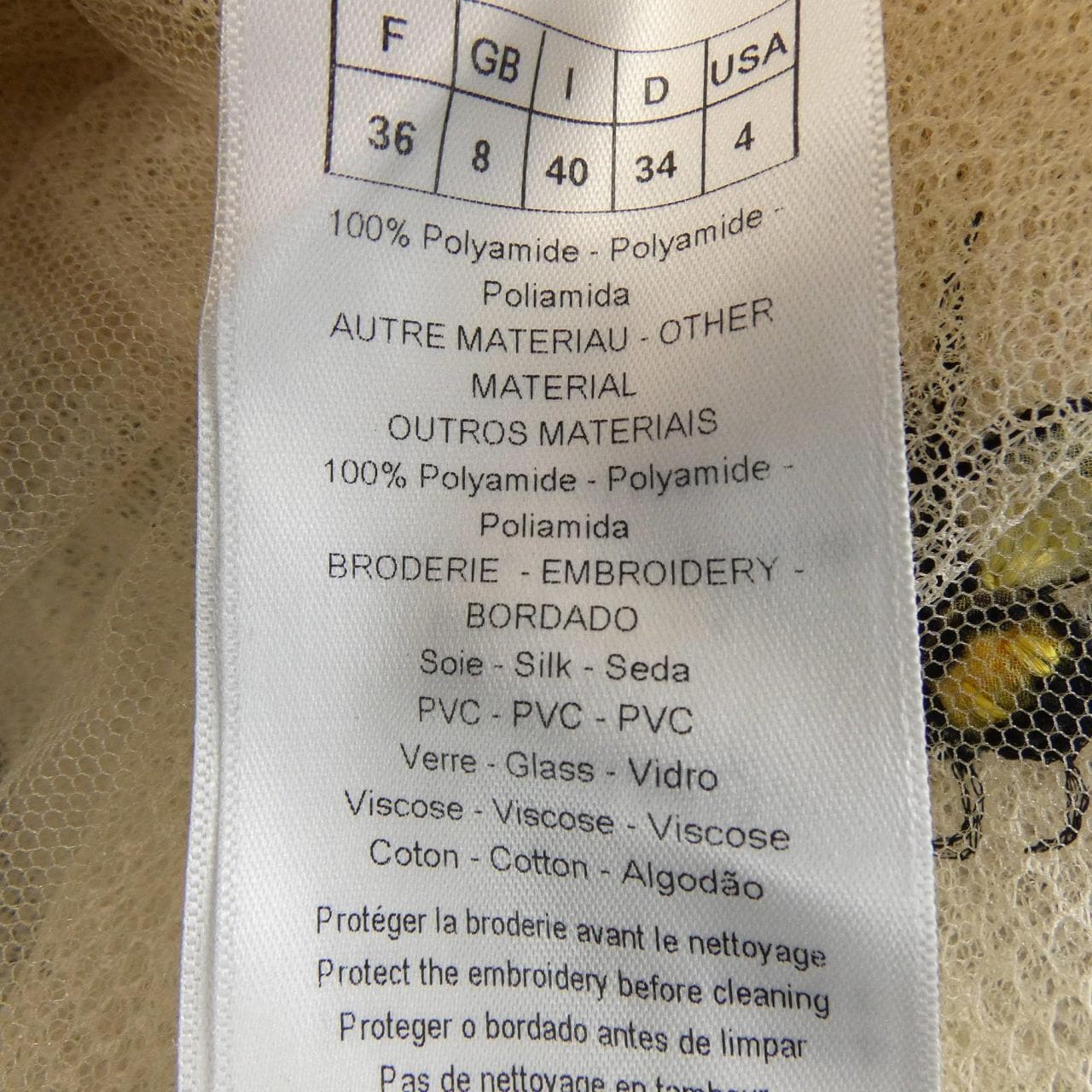 クリスチャンディオール CHRISTIAN DIOR 111R47X8648 ワンピース