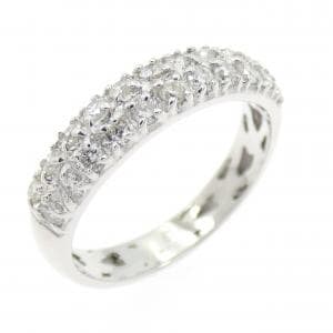 K18WG パヴェ ダイヤモンド リング 0.31CT