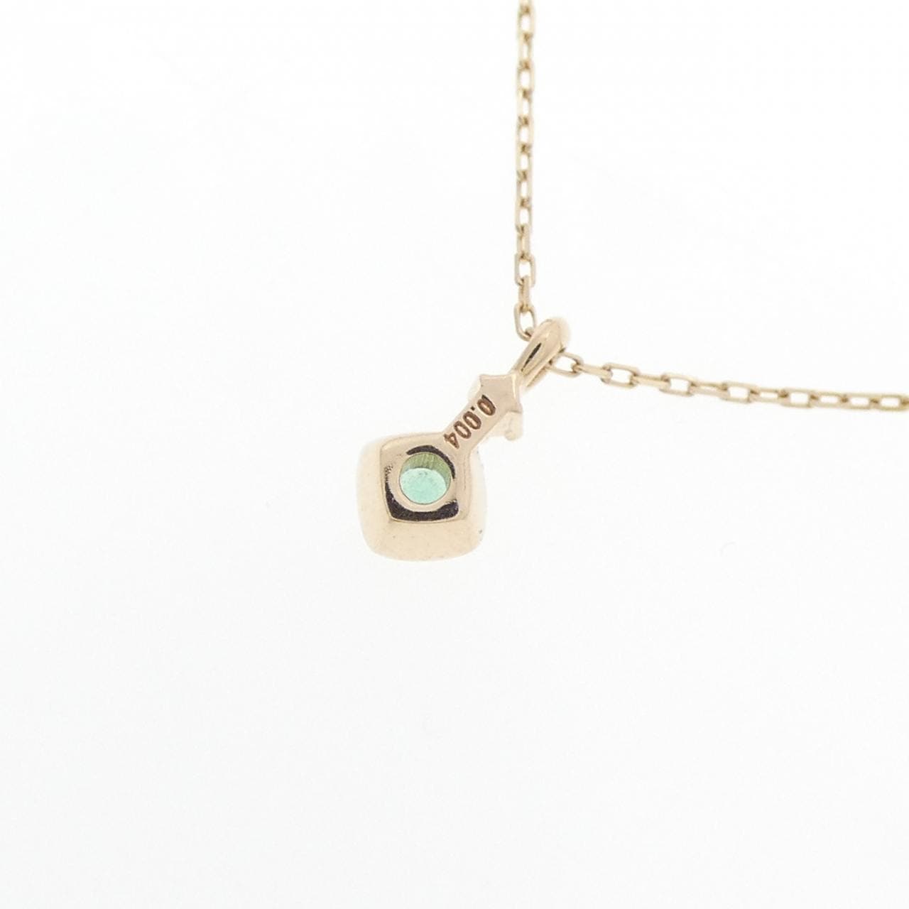 K10YG エメラルド ネックレス