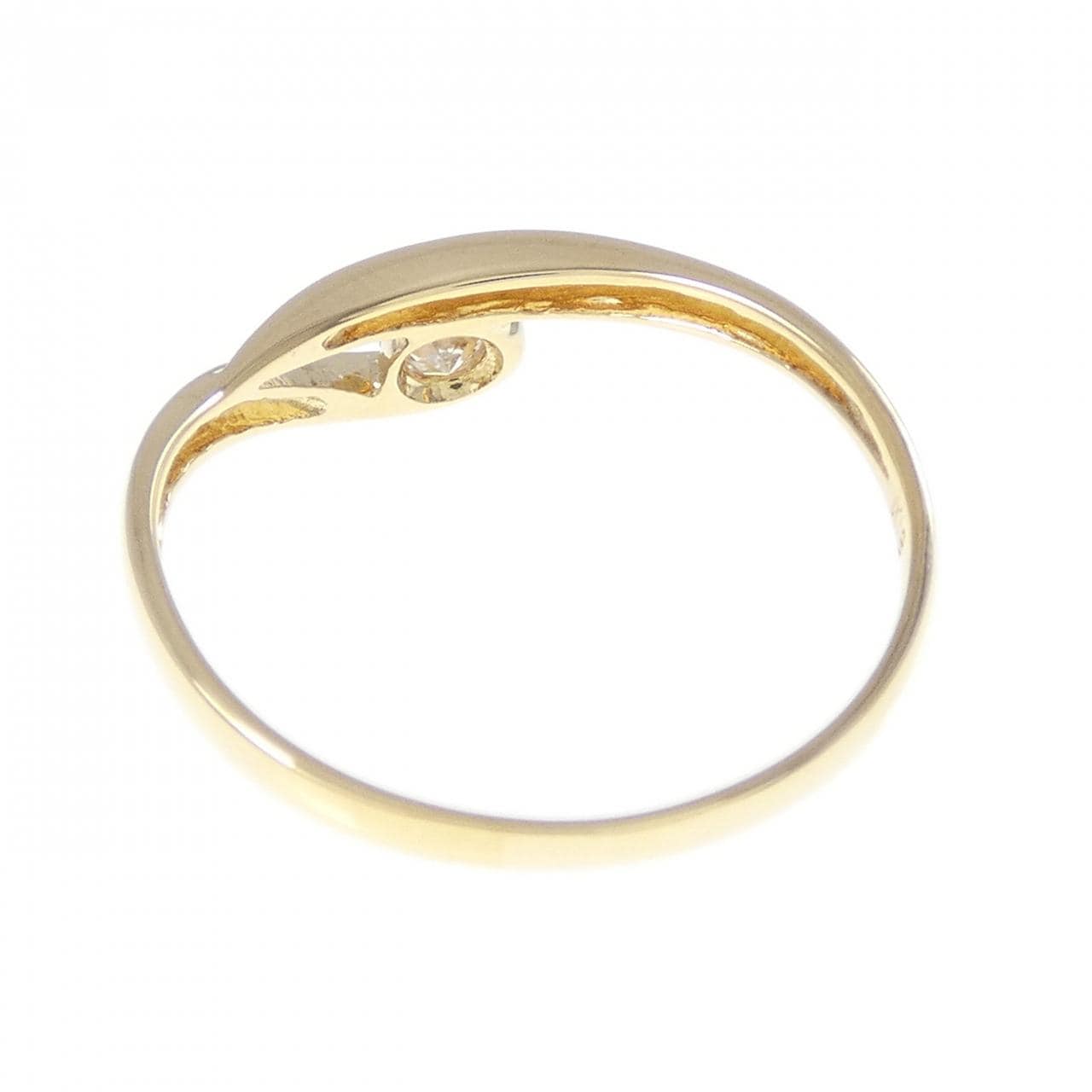 K18YG ダイヤモンド リング 0.11CT