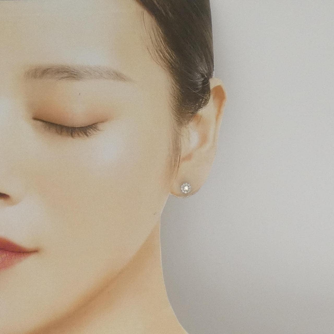 PT900 ダイヤモンド ピアス 0.20CT