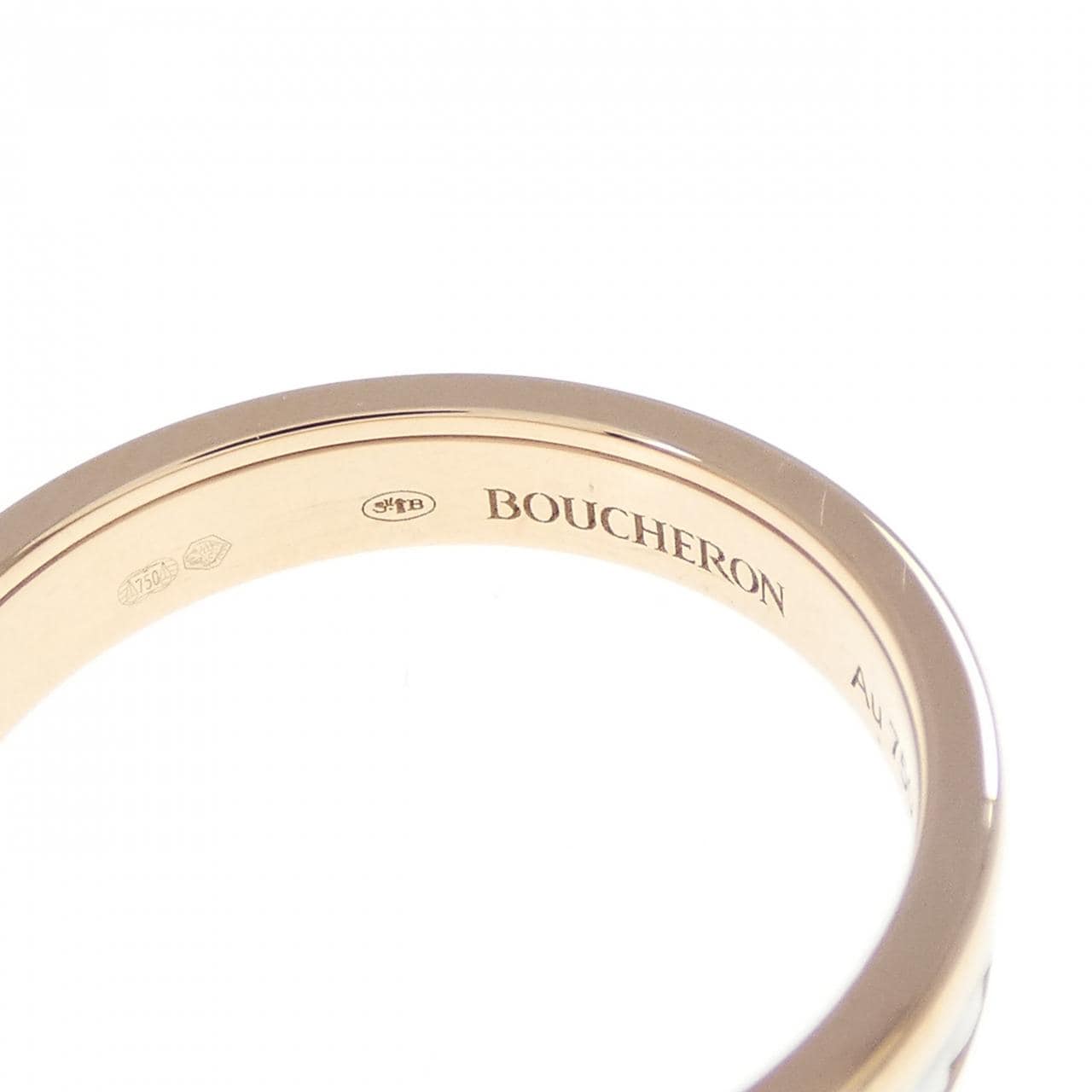 ブシュロン キャトル ホワイト リング