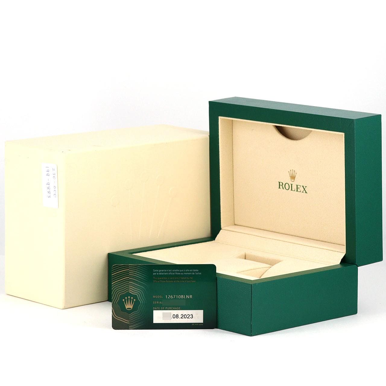 ロレックス GMTマスターⅡ 126710BLNR･3 SS 自動巻 ランダム番