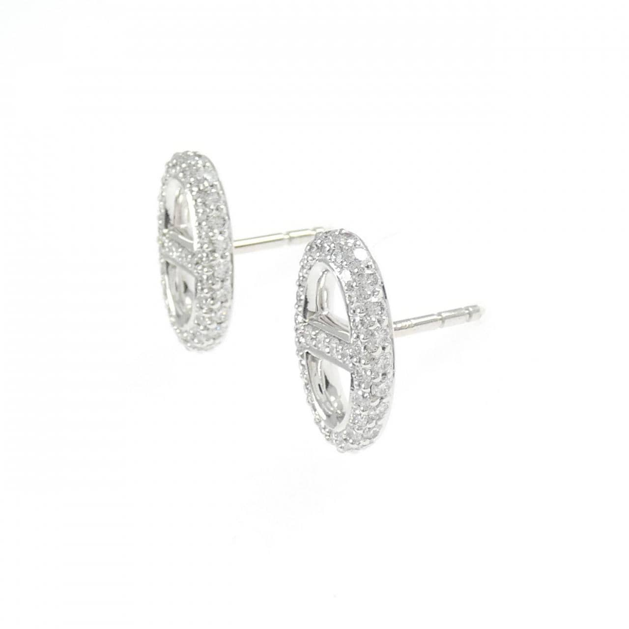 エルメス シェーヌダンクル ニューファランドール ピアス